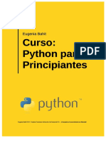 Python - Curso Python para Principiantes