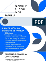 Programa de Clase Derecho Civil y Procesal Civil