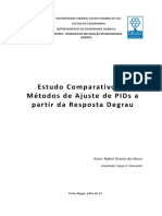 BSC Rafael Vicente Das Neves - Estudo Comparativo de Métodos de Ajuste de PIDs A Partir Da Resposta Ao Degrau