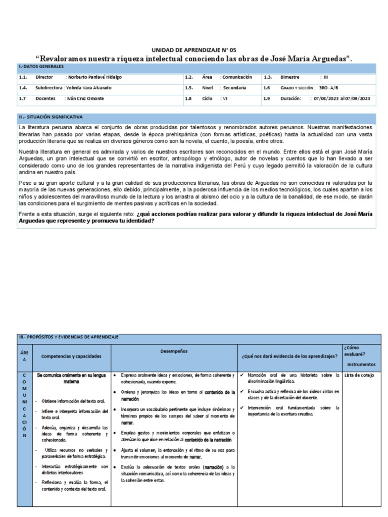 Unidad 03 - 3ro | PDF