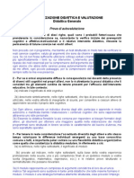 Autovalutazione Didattica Generale