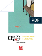 Oriente23-Orientalismos e Literatura