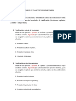 1er Grupo de Ejercicios Basicos para Clasificacion Arancelaria