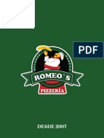 Menu Romeo's