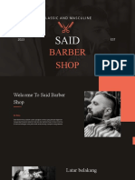 Ide Bisnis Said Barbershop