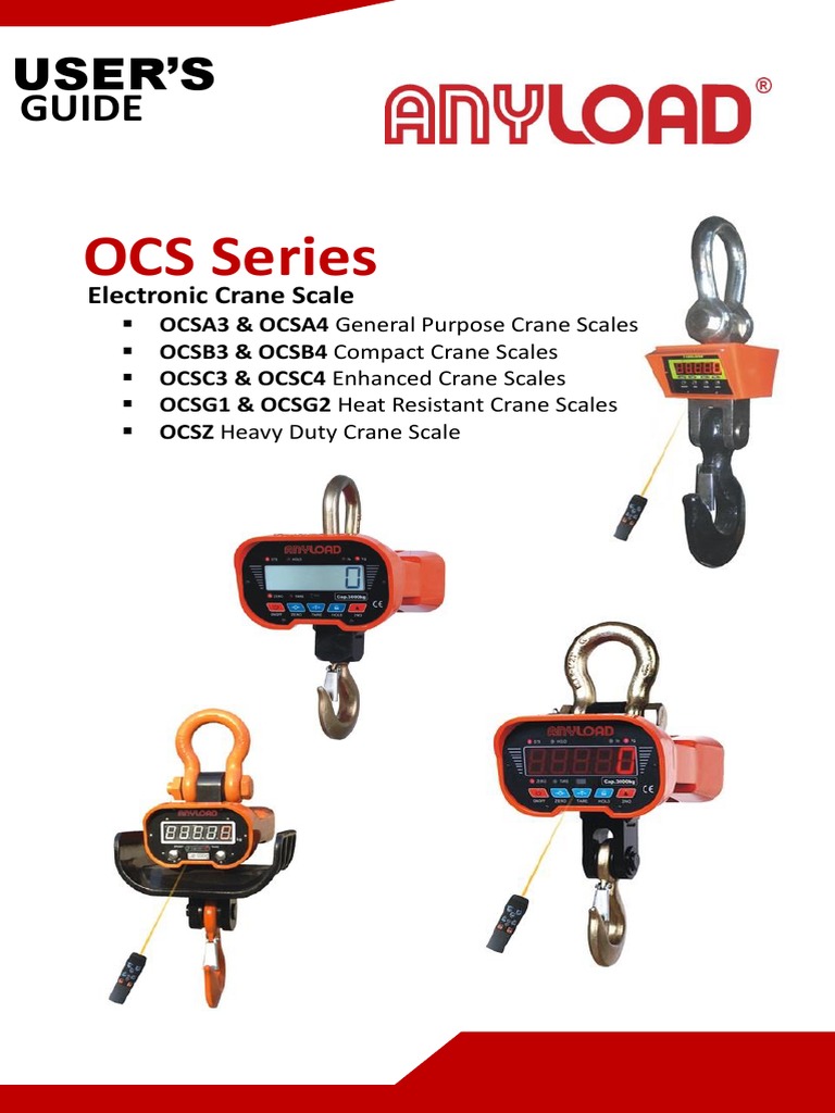 OCS Series User Guide v2.1 | PDF