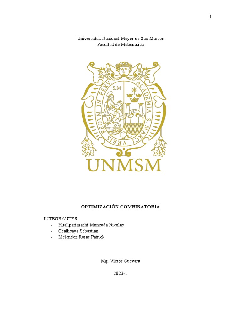 Optimizacion Combinatoria 3 PDF