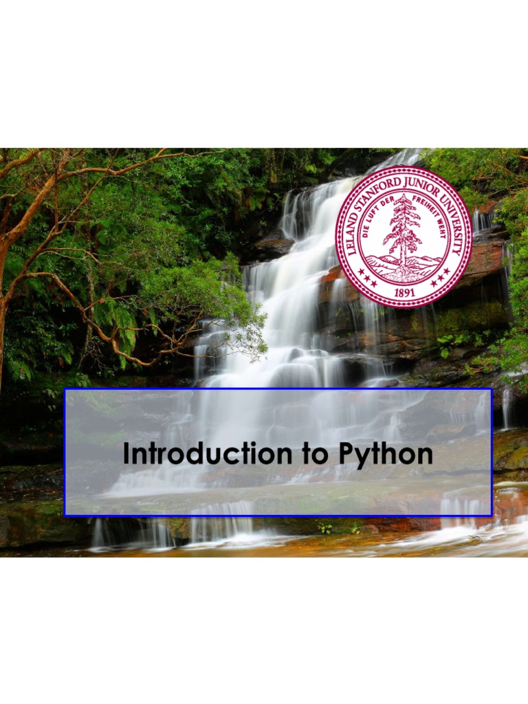 Intriduction To Python Code in Place1 | PDF