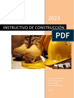 Instructivo de Construccion