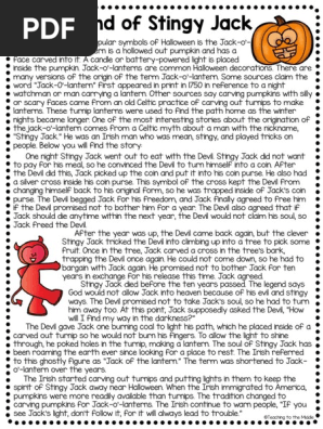 Legend of Stingy Jack