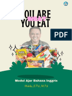 Modul Ajar Bahasa Inggris - Teks Label - You Are What You Eat - Fase D