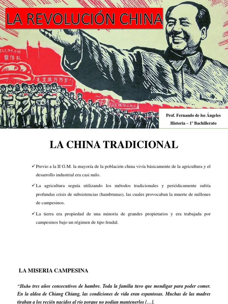 Desarrollo de la Revolución China | PDF | Mao Zedong | Unión Soviética