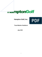 Hampton Golf Handbook