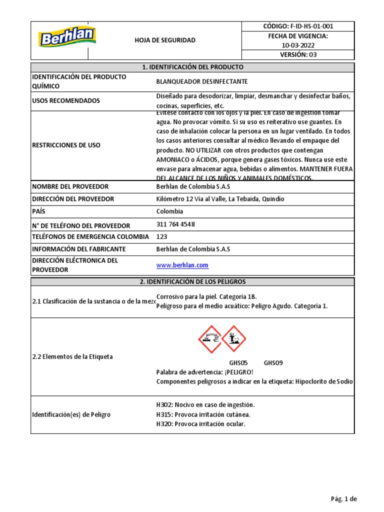 Berhlan Hoja de Seguridad Blanqueador Desin V4 PDF