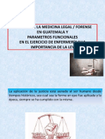 Medicina Legal Aplicada A La Practica de Enfermeria