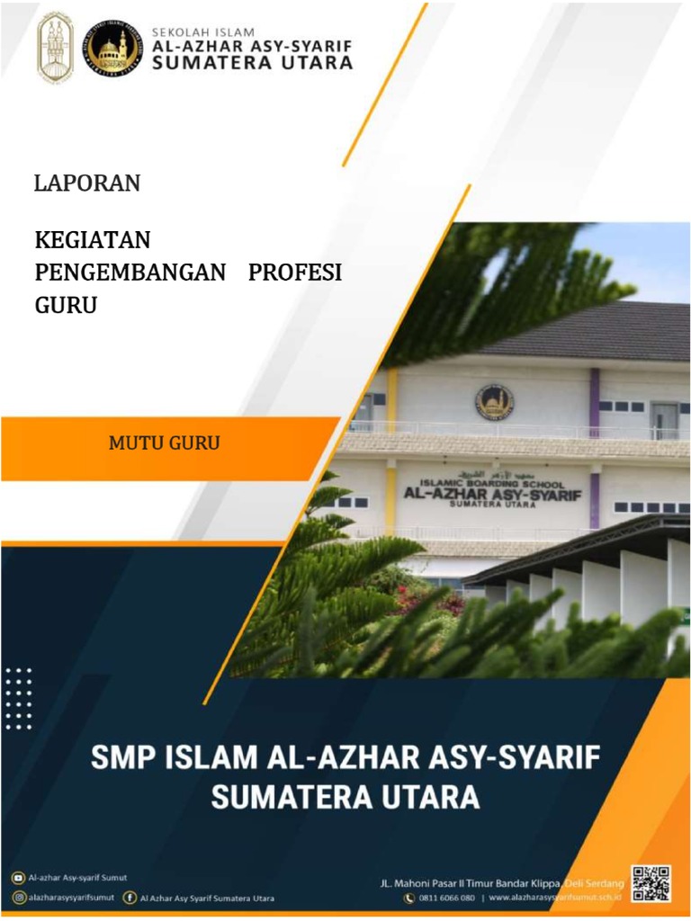 Laporan Kegiatan Pengembangan Profesi Guru Mutu Guru - PDF Download ...