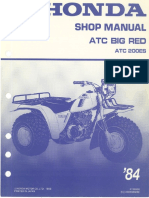 1984 Honde ATC 200ES Shop Manual