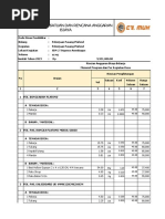 Contoh RAB Pengecatan | PDF