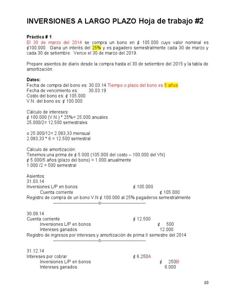 Inversiones Largo Plazo - Clase 20.06.23 | PDF