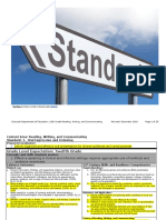 Colorado Standards Used in Webquest