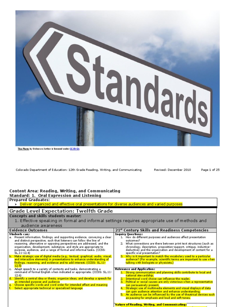 12th Grade Communication Skills | PDF | Communication | Information
