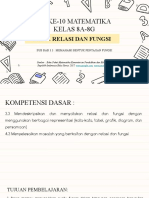 Materi PJJ Ke-10 Matematika Kelas 8