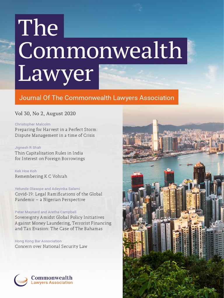 The Commonwealth Lawyer, Aug 2020 PDF Tax Taxes