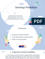 KEL 1 Sosiologi Pendidikan