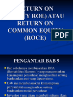 Sesi 7 - Analisis ROE