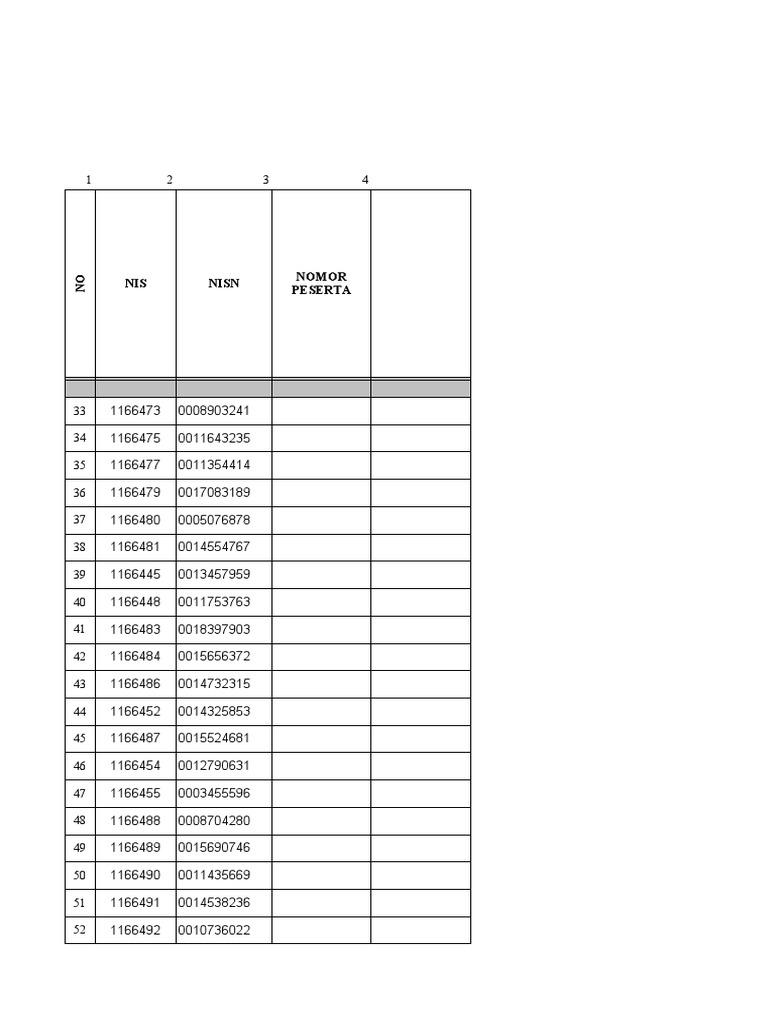Nilai Raport 1819 Semester 1-5 Kelas XII AK (2) Ok | PDF