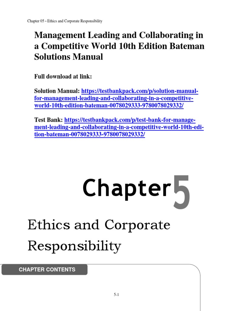 Management Leading and Collaborating in A Competitive World 10th ...