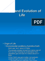 Origin Early Evolution Life