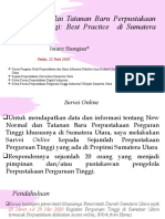 Jonner Hasugian-New Normal" Dan Tatanan Baru Perpustakaan Perguruan Tinggi Sumatera Utara-WEBINAR-2020