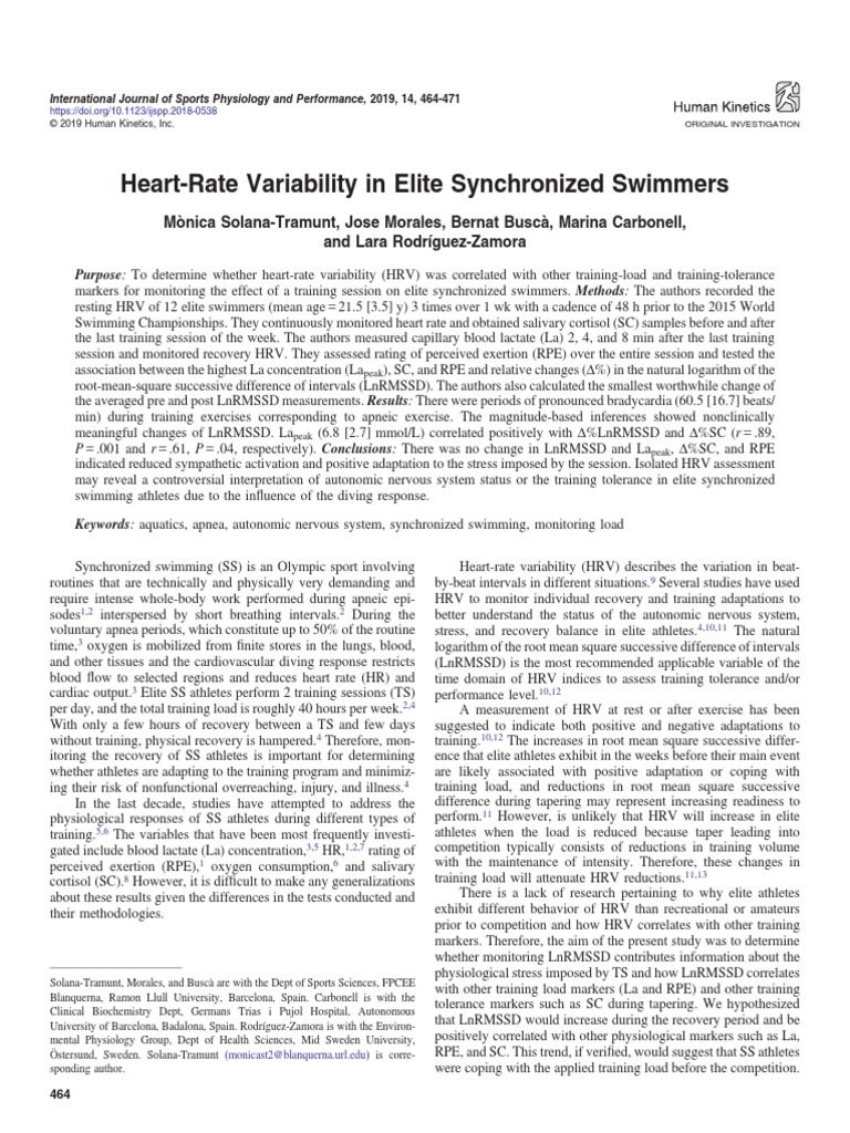 Elite Heart Rate Variability : Tout savoir sur la variabilité de ...