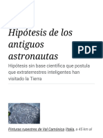 Hipótesis de Los Antiguos Astronautas - Wikipedia, La Enciclopedia Libre