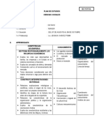 Plan de Estudios