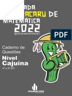 01 Prova Mandacaru Cajuína 2022