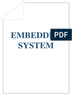 Embadded System Introduction