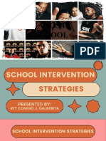 Gangs in School - Interventions