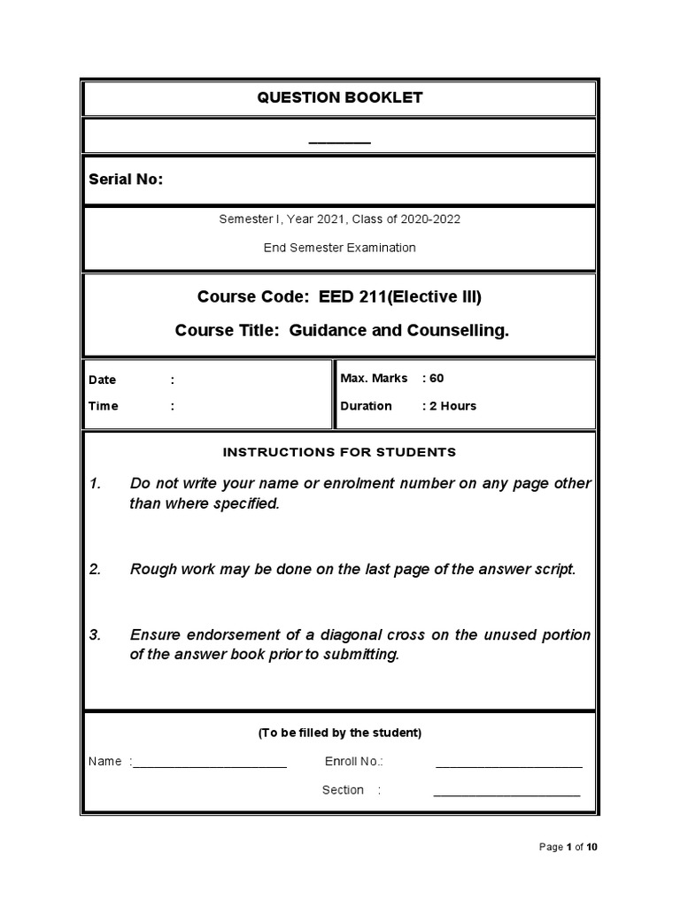 Guidance And Counselling Pdf Psychotherapy Behaviour Therapy