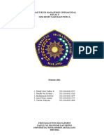 PRAKTIKUM MANAJEMEN OPERASIONAL Kelompok 2