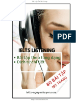 eBook Bài Tập Ielts Listening Online - Ielts Nguyễn Huyền