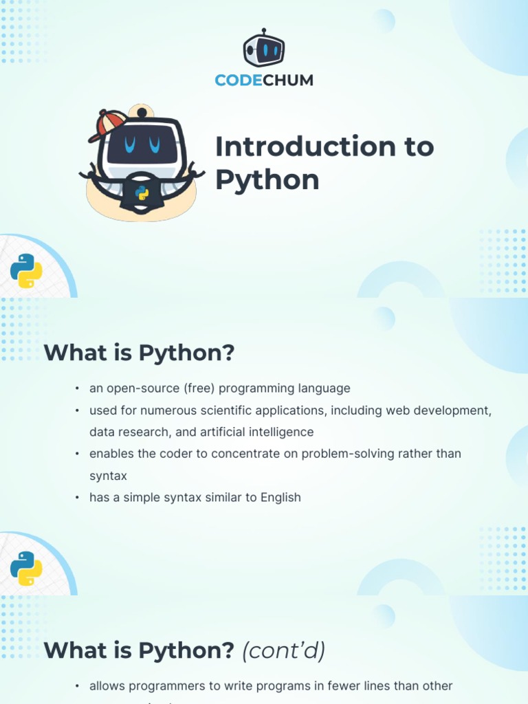 01 Python Fundamentals CodeChum | PDF image.