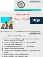 Projectmanagementch5 1921fall