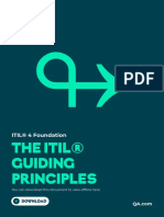 ITIL The ITIL Guiding Principles
