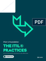 ITIL the ITIL Practices