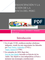 Dokumen - Tips - Emancipacion y La Proclamacion de La Independencia Del Peru