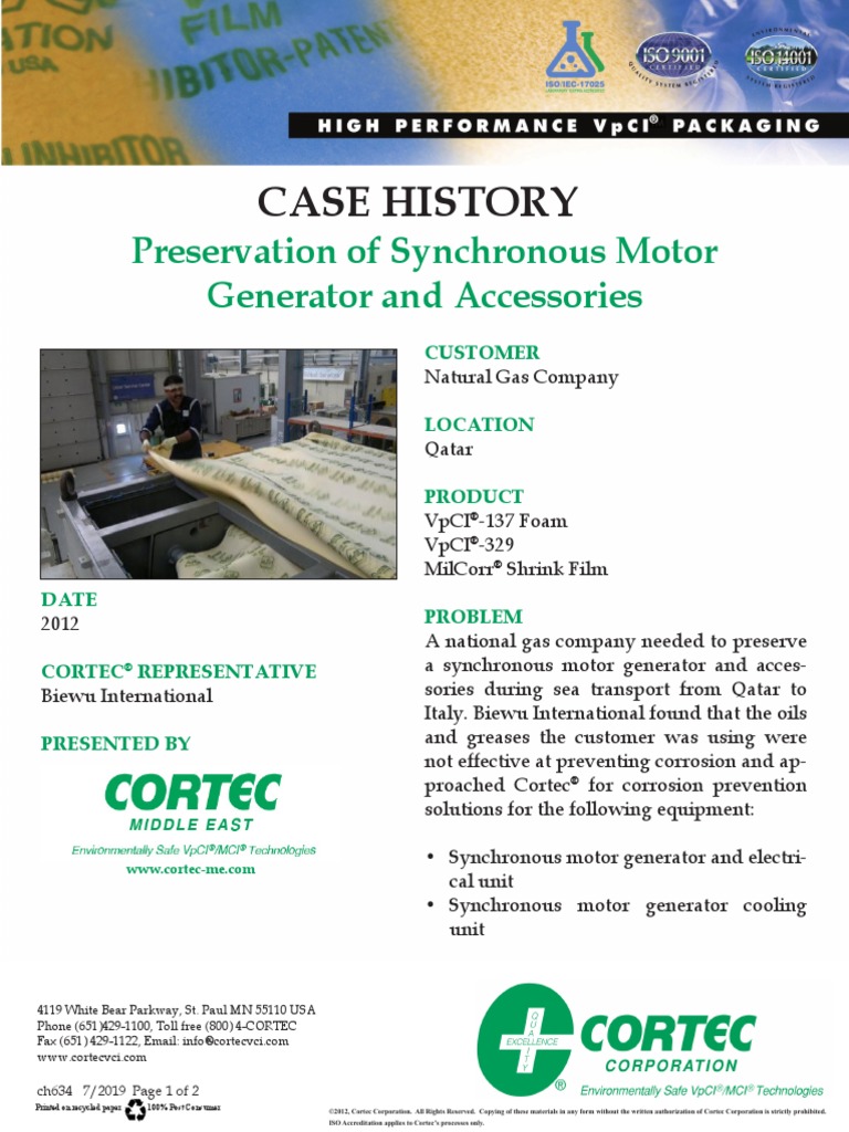 Motor Preservation | PDF