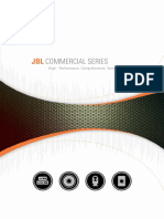 JBL Commercial Solutions Series Brochure