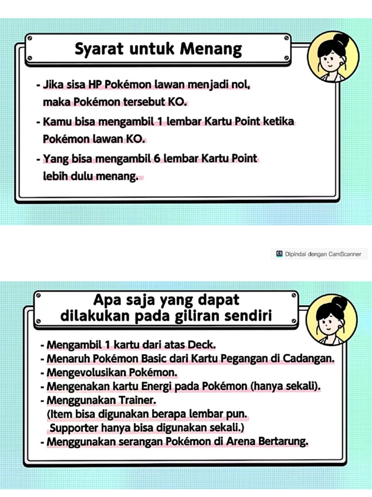Peraturan Kartu Pokemon | PDF